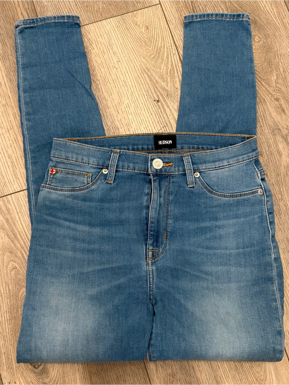Hudson Jeans Light Blue Women's Skinny Jeans